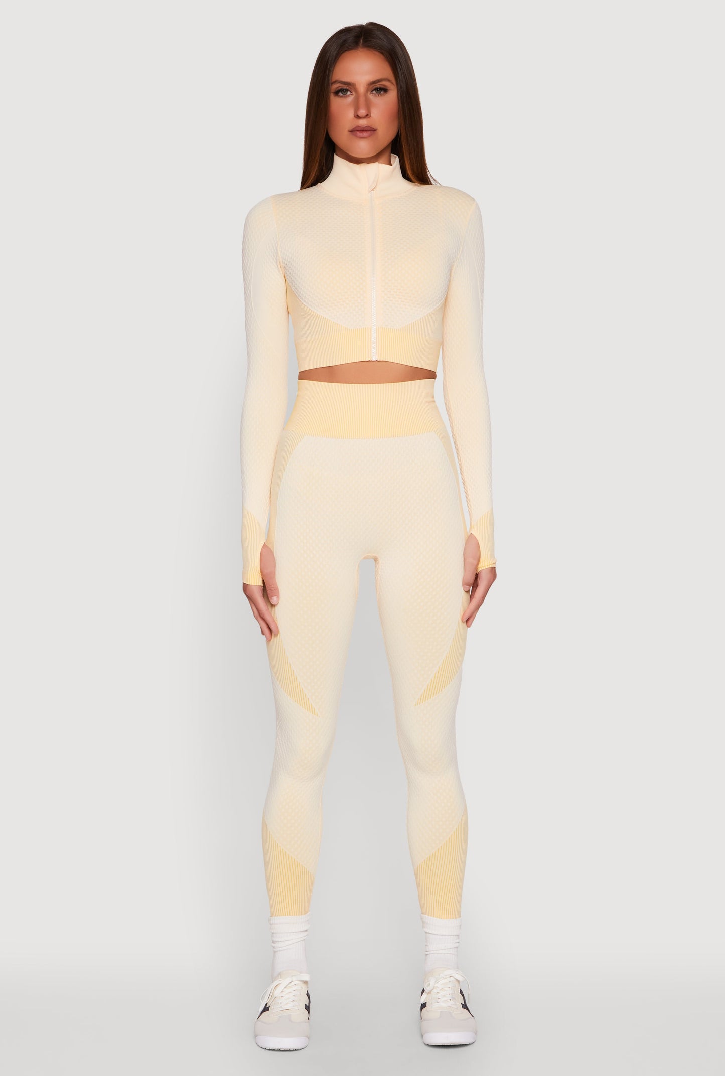 Striped Detail Two Tone Track Jacket