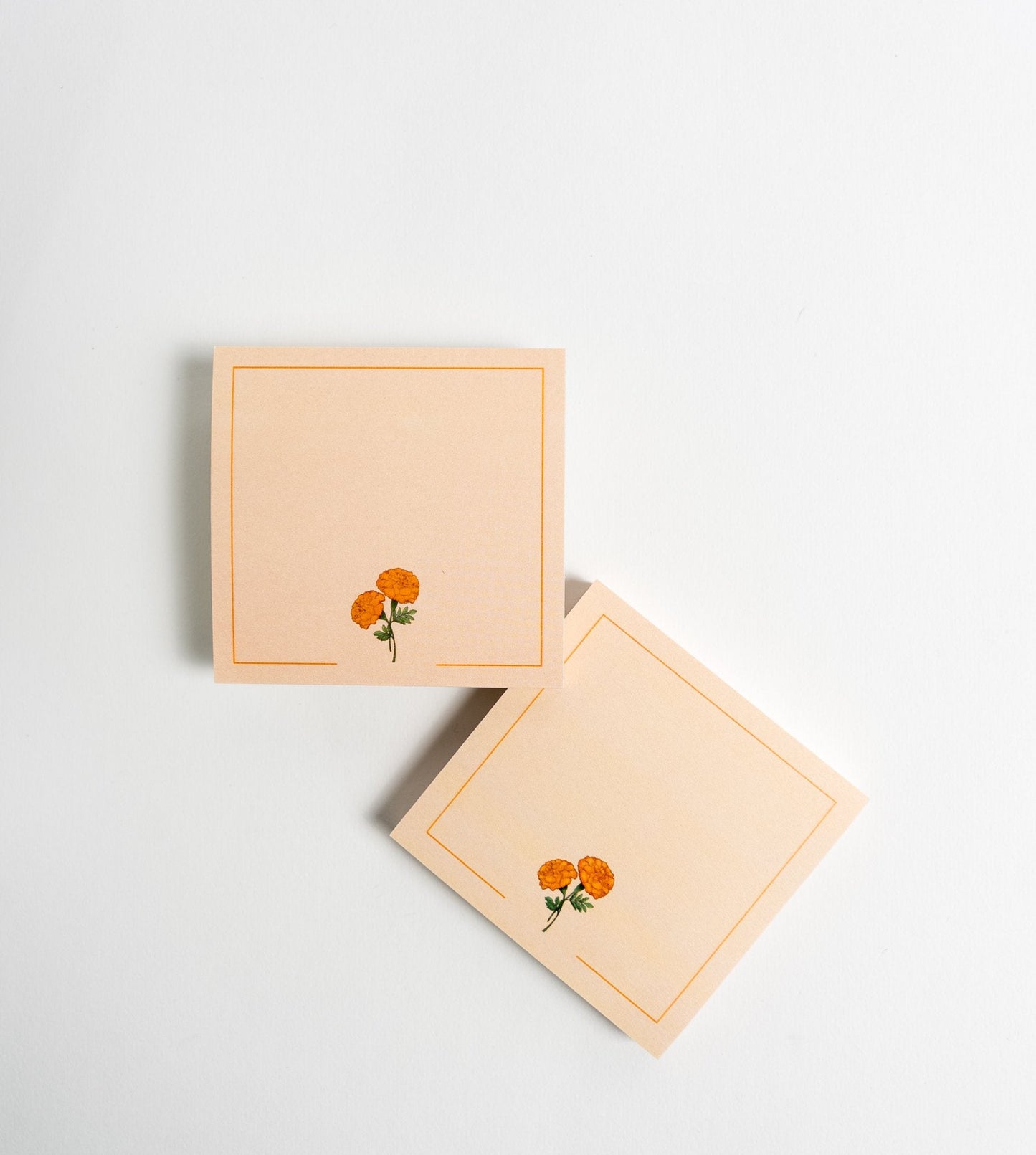 Marigold Flower Sticky Notes