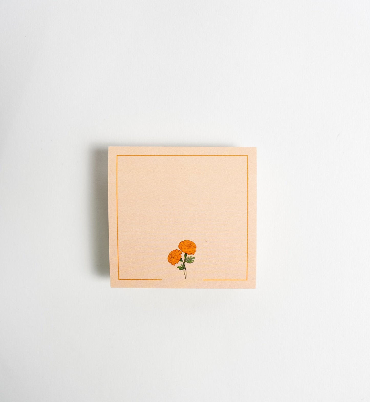 Marigold Flower Sticky Notes