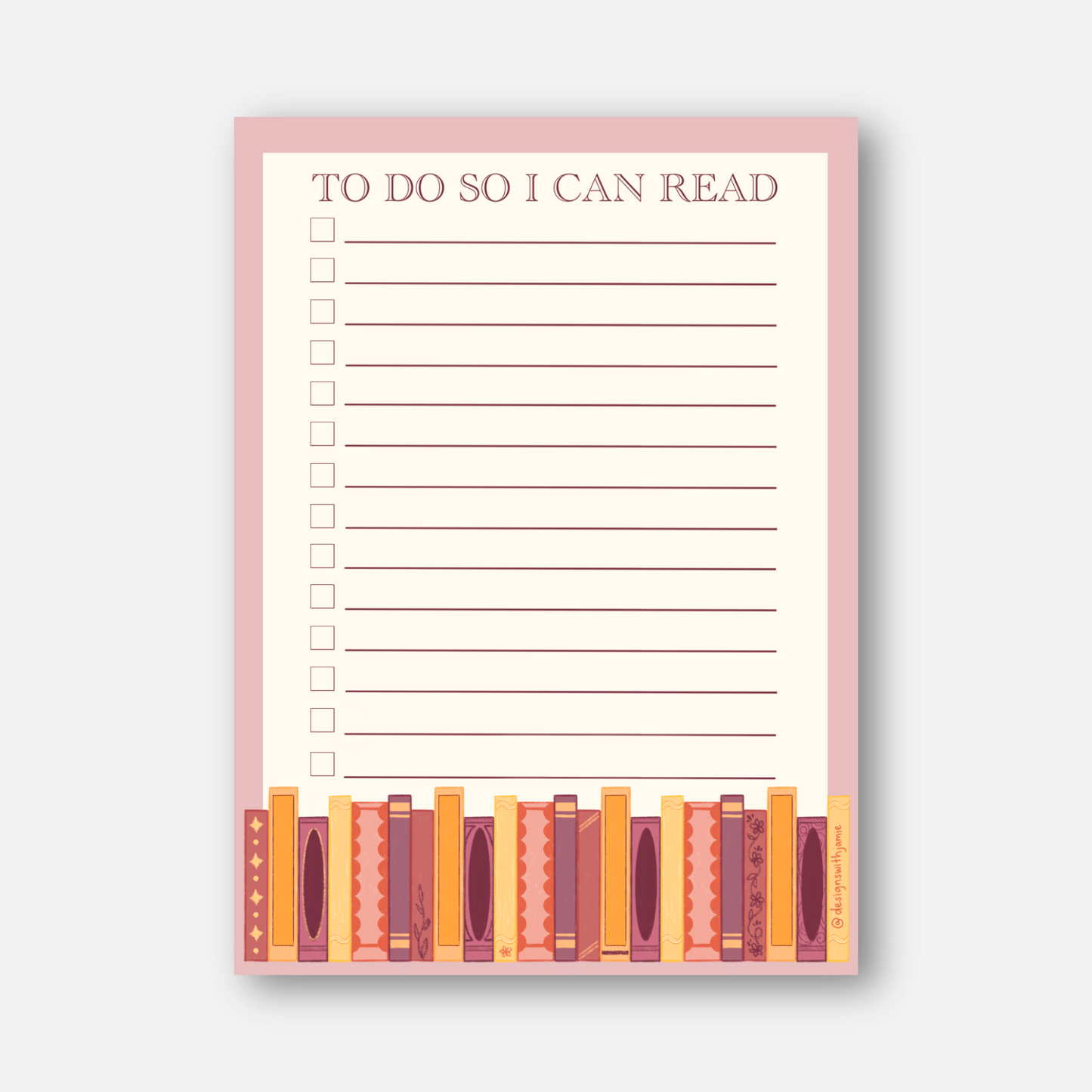 To Do So I Can Read Notepad