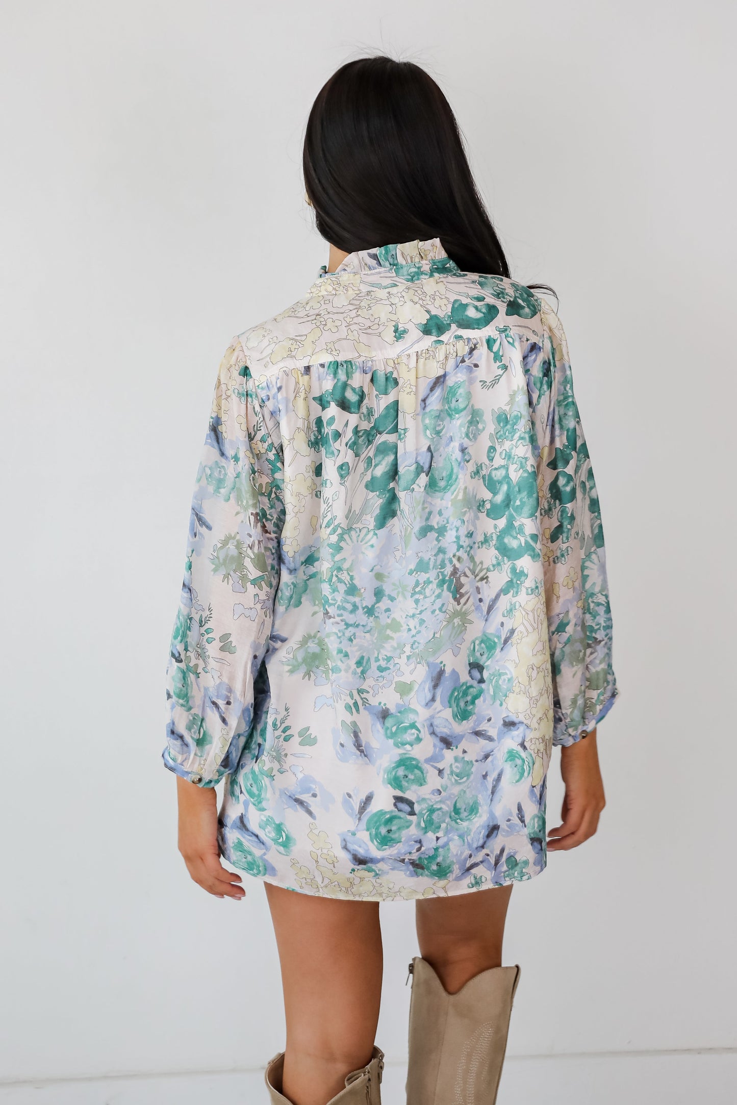 FINAL SALE - Blooming For Love Floral Blouse
