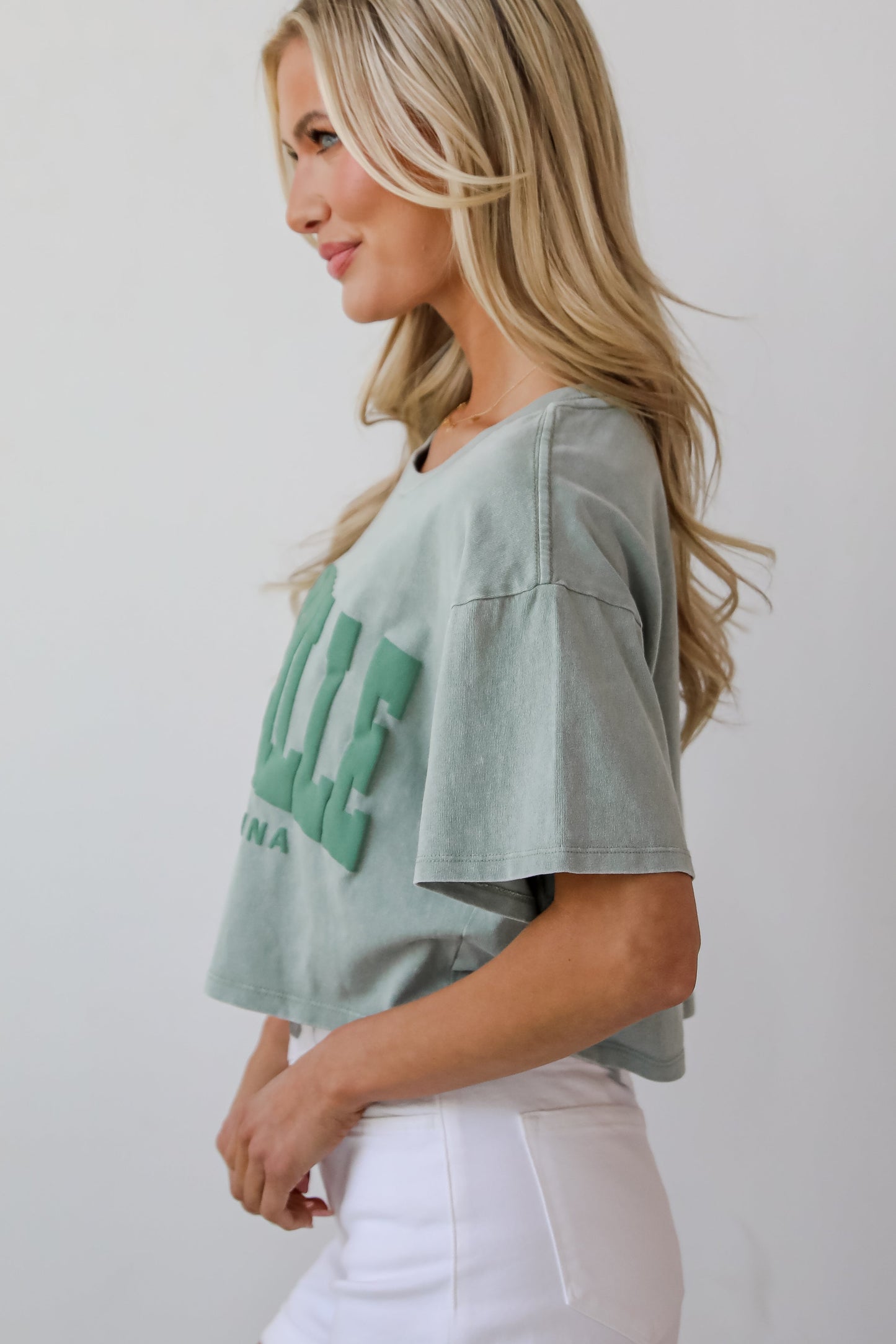 Sage Greenville South Carolina Cropped Tee