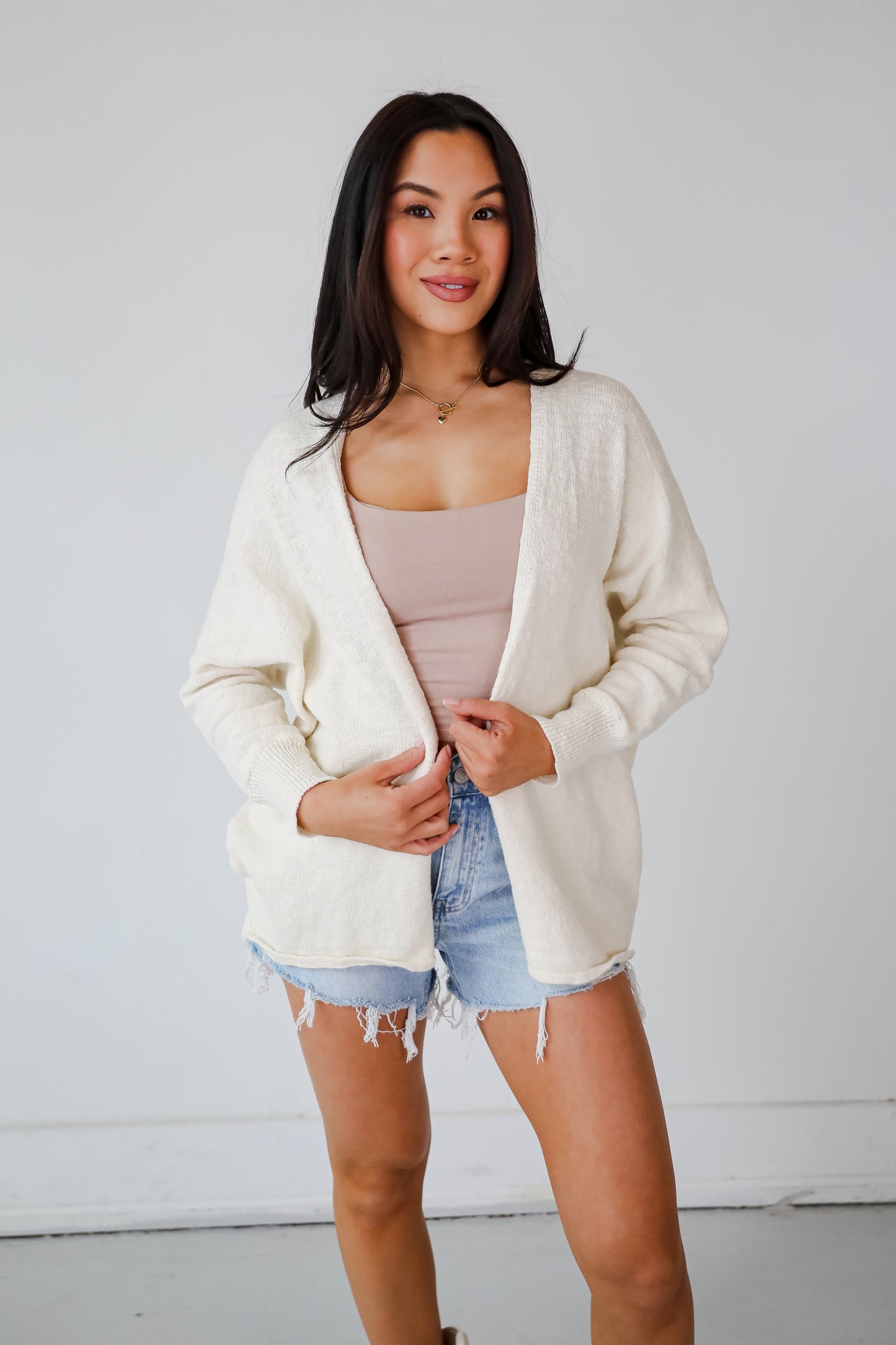 FINAL SALE - Easygoing Coziness Ivory Cardigan