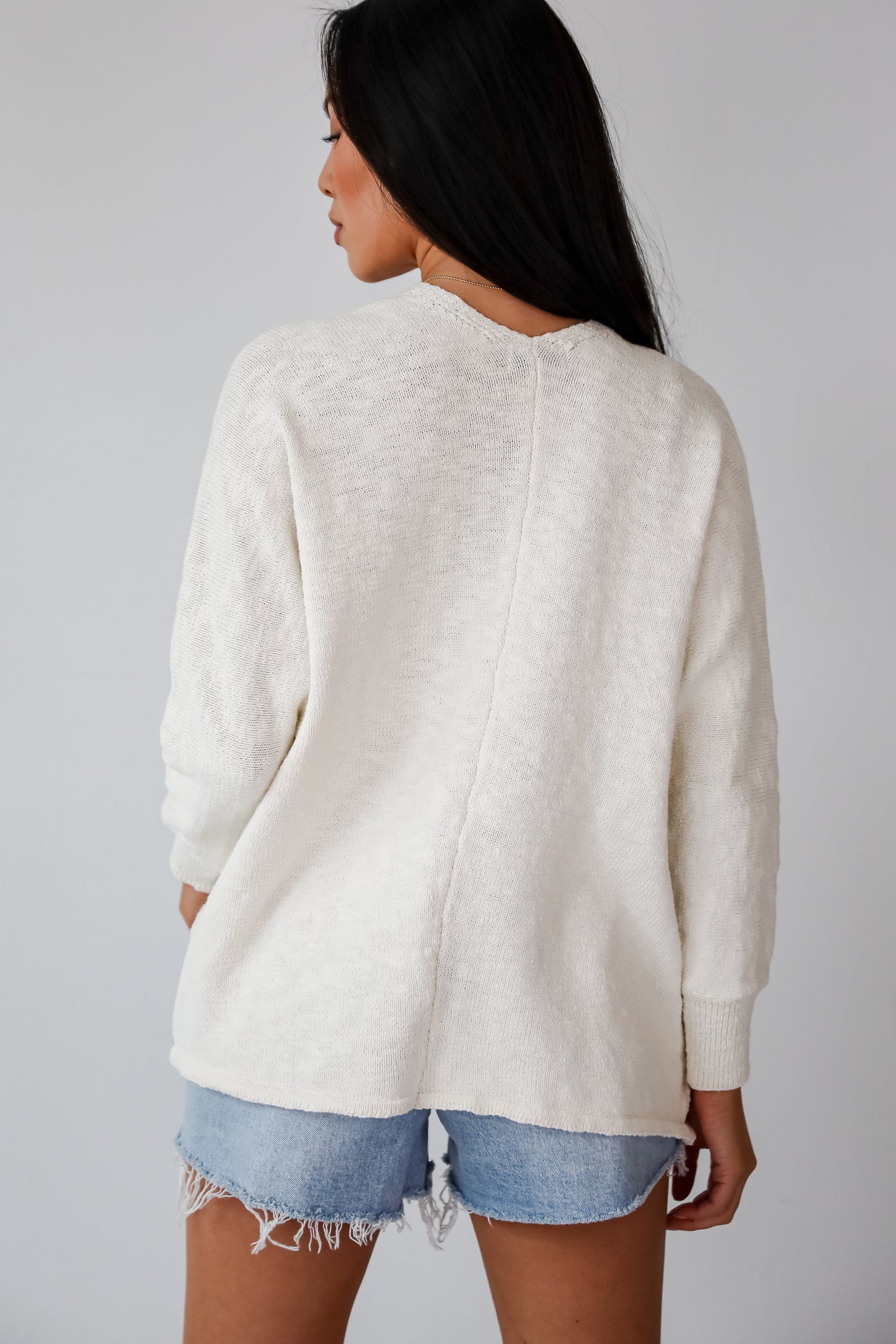 FINAL SALE - Easygoing Coziness Ivory Cardigan