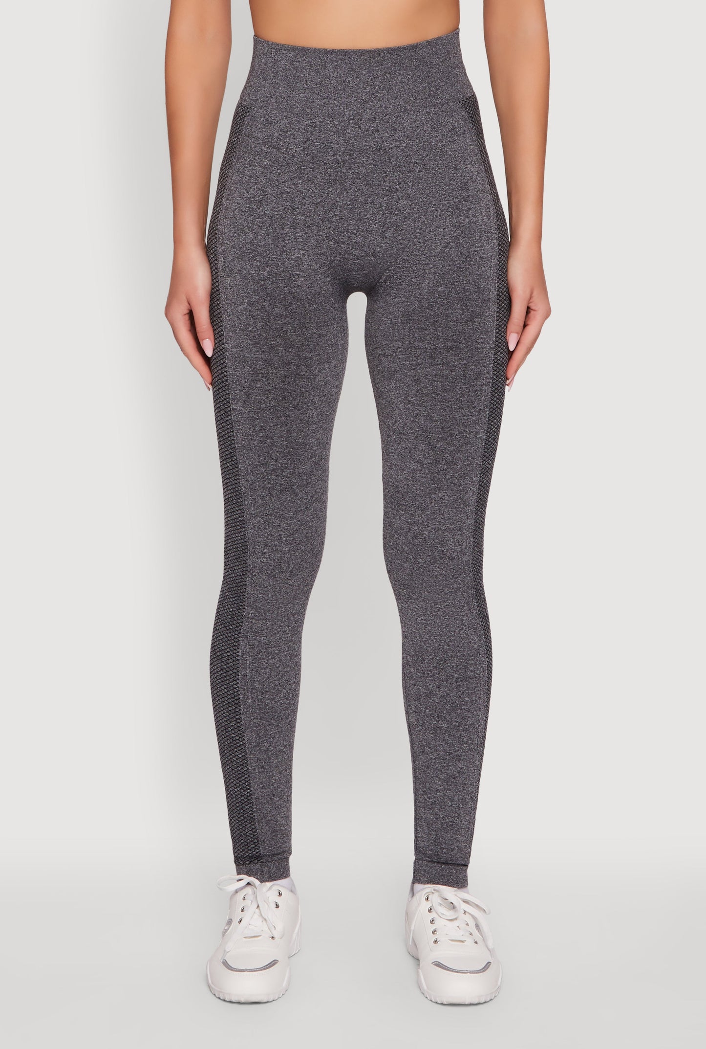 High Waisted Marled Seamless Leggings