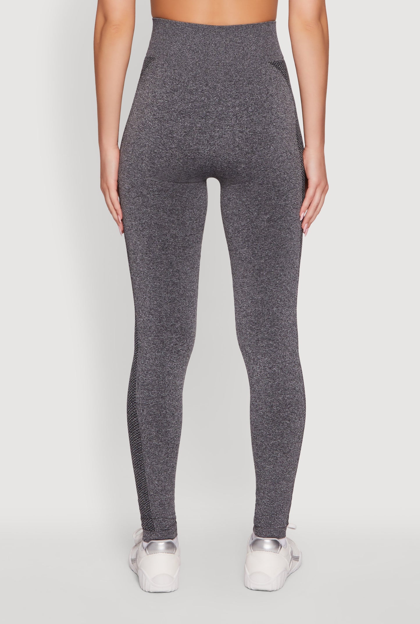 High Waisted Marled Seamless Leggings