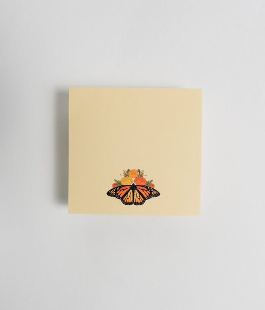 Monarch Butterfly Sticky Notes