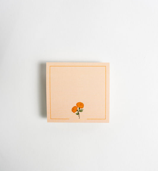 Marigold Flower Sticky Notes