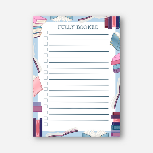 Fully Booked Notepad